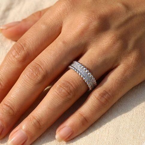 Perlee Diamond Ring 18K / Cincin Berlian Perlee 18K / Diamond Jewelry - 117CBD118000AB
