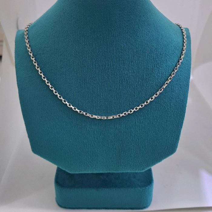 Chain Necklace White Gold 750K-Diamond Jewelry-425KMS305LS-HT