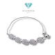 Cushion Diamond Bracelet 18K / Diamond Jewelry