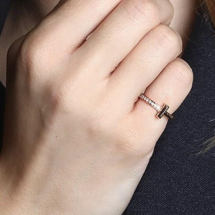 T1 tif ring diamond 18K Diamond Jewelry