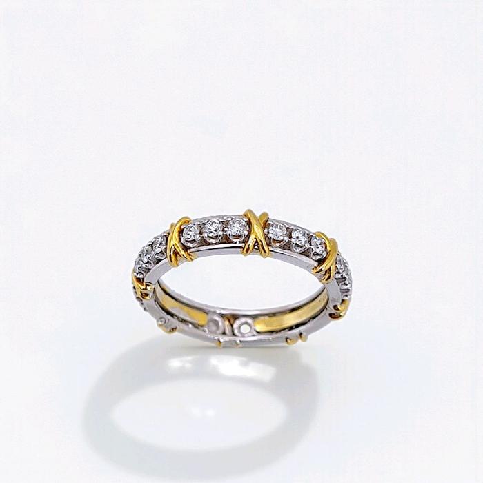 Narrow Diamond Ring 18K / Cincin Berlian Narrow 18K / Diamond Jewelry 17CBD11300RB-HT