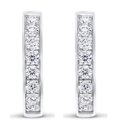 Gold Klip Earring 18K Diamond Jewelry