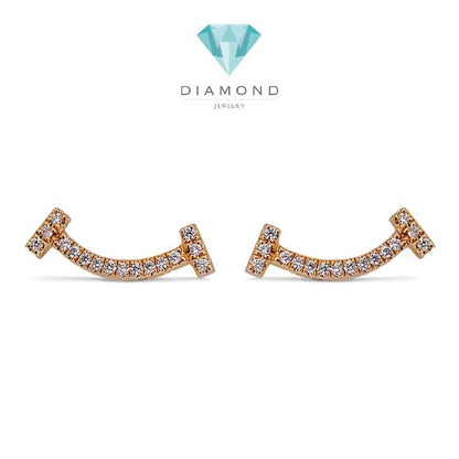 Smile Diamond Earring 18K / Anting Berlian Smile 18K / Diamond Jewelry 400ABDAB25300LS-HT