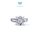 Flower Diamond Ring 18K / Cincin Bunga Berlian 18K / 387CB368LS
