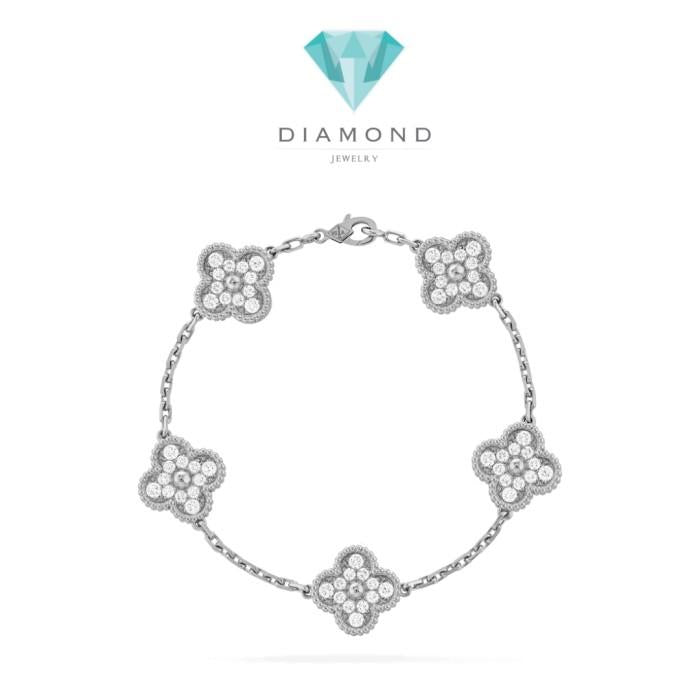Clover diamond bracelet vc 18k Diamond Jewelry