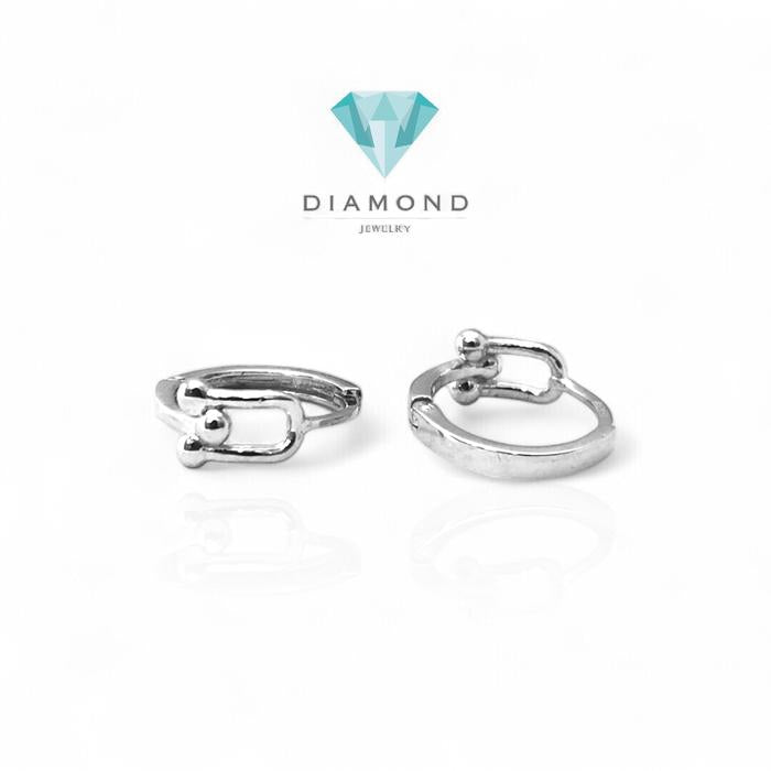 Anting Emas White Gold 750K Diamond Jewelry