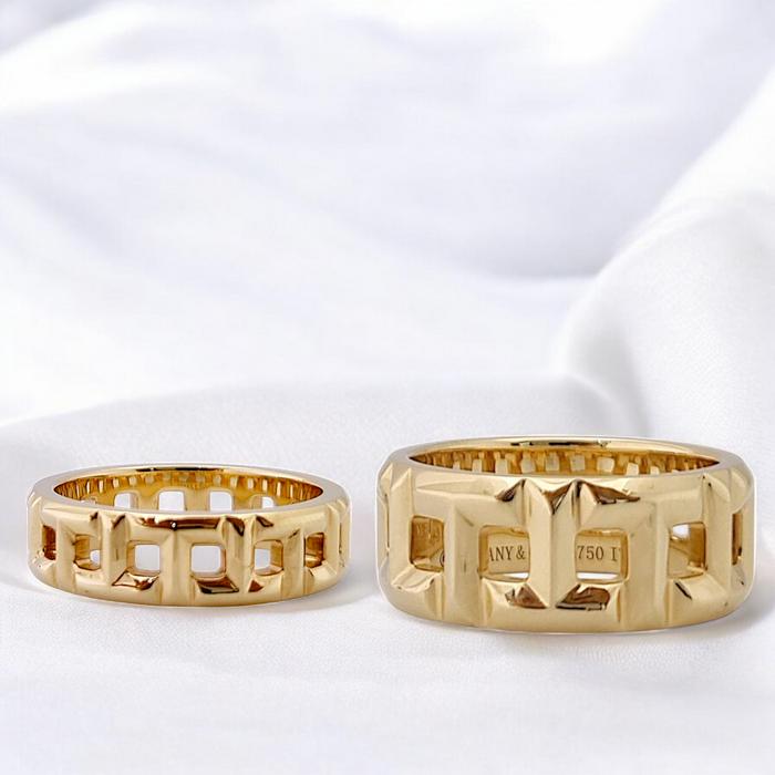 True Wide Ring Tif 18K / Diamond Jewelry