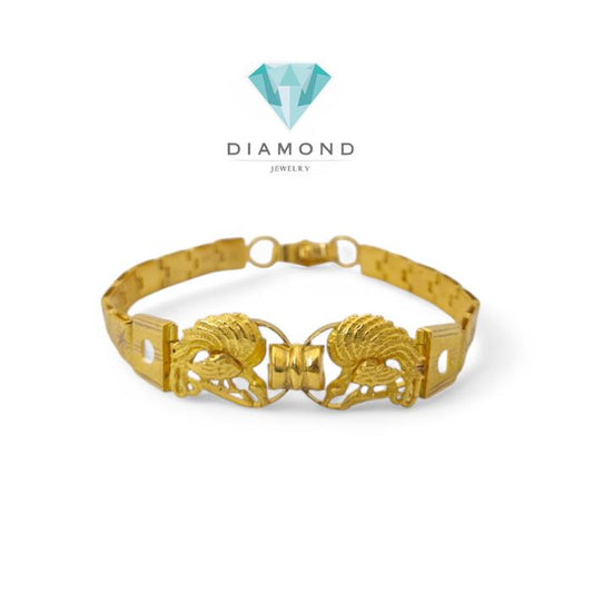 Gelang Model Cendrawasih 23K-Diamond Jewelry