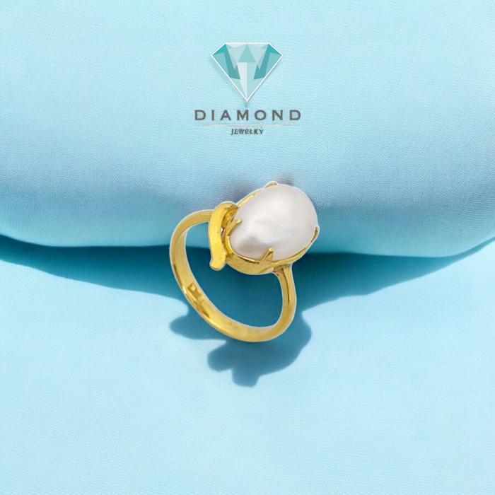 Cincin Mas Mutiara 23K-Diamond Jewelry