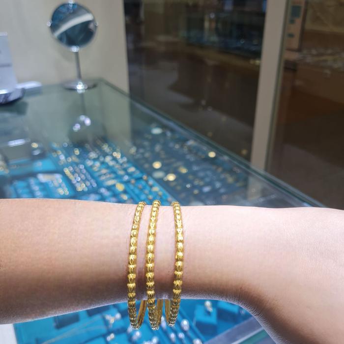 Gelang Keroncong Yellow Gold 23k-Diamond Jewelry