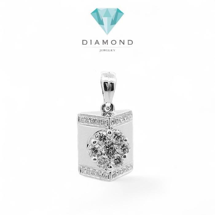 Liontin Flower Diamond 18K / Diamond Jewelry