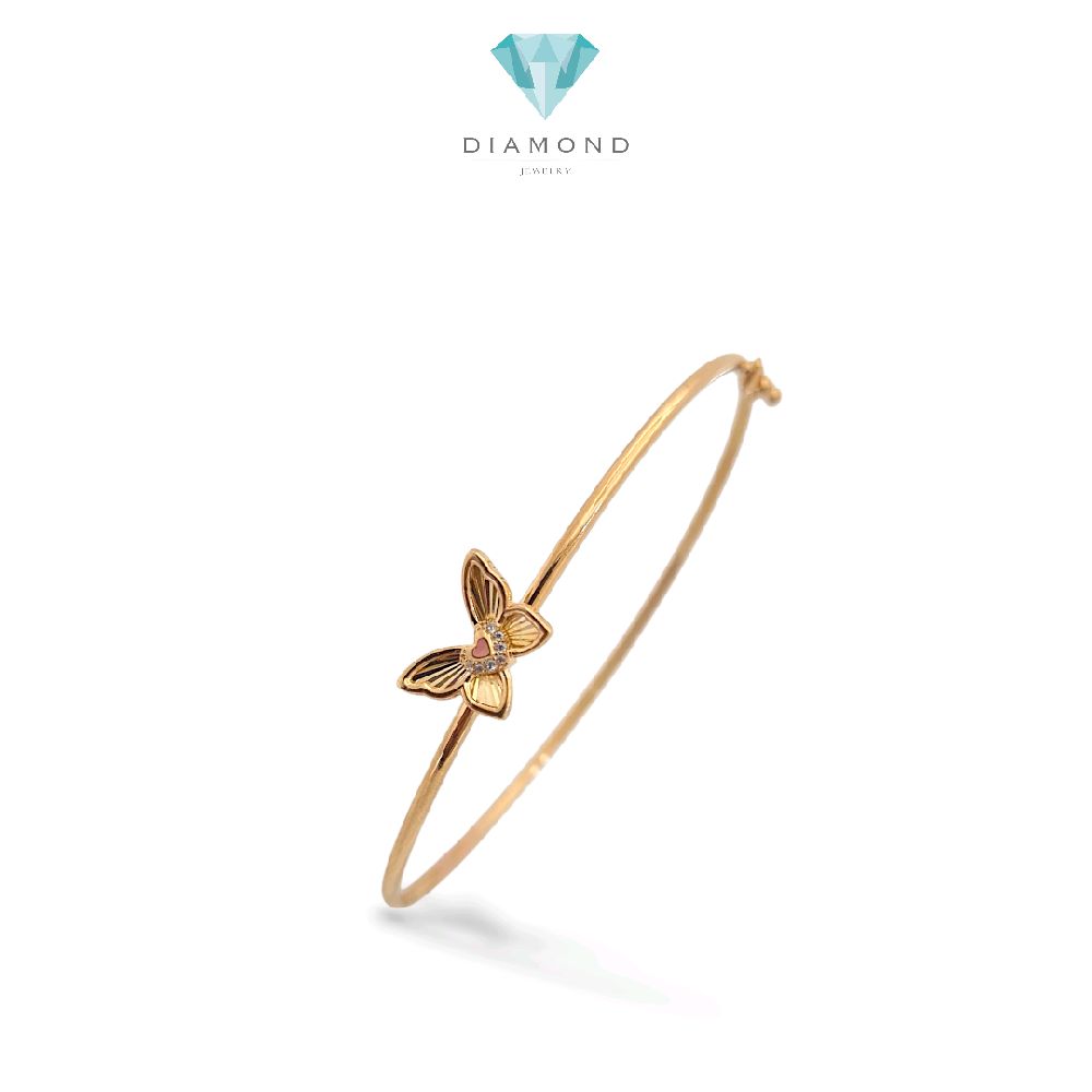 Butterfly Gold bangle Brecelet 16K / Gelang Emas Kupu-Kupu 16K/ 464GMS333LS