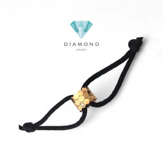 Gelang Love Bee Rope 18K-Diamond Jewelry