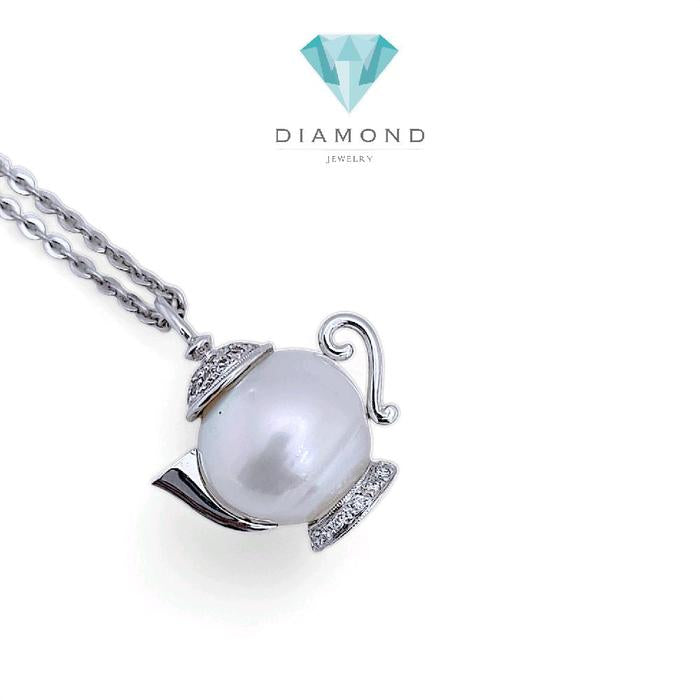 Liontin Had to Pearl Diamond 18K / Diamond Jewelry 6LMGT448WP