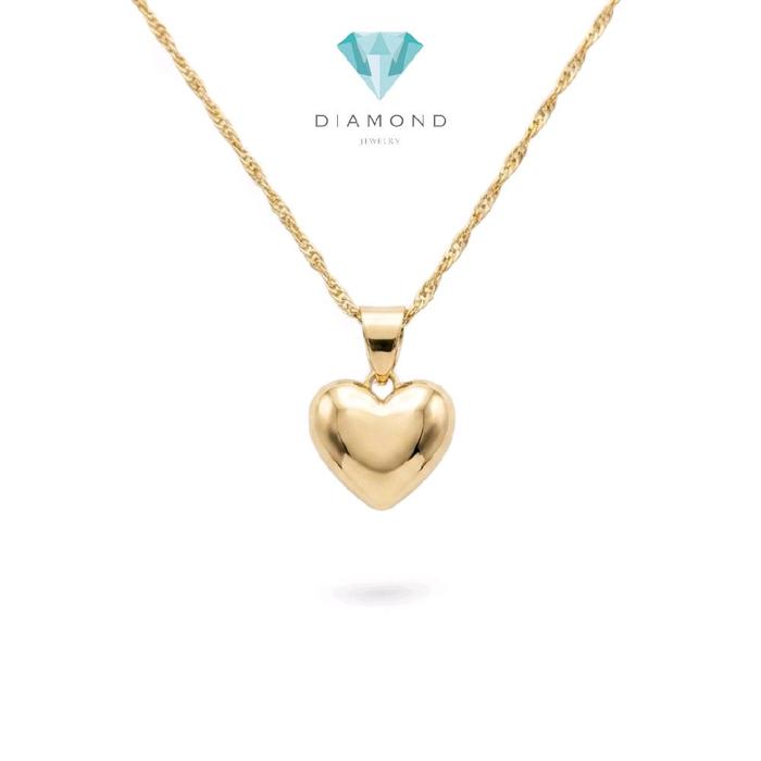 Heart Gold Pendant 16K / Liontin Emas Hati 16K / Diamong Jewely / 285LMS098LS