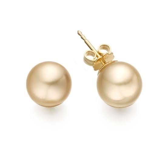PEARL WHITE EARRING/Akoya Sea Pearl Earrings 18k/ Anting Mutiara Laut Akoya 18k