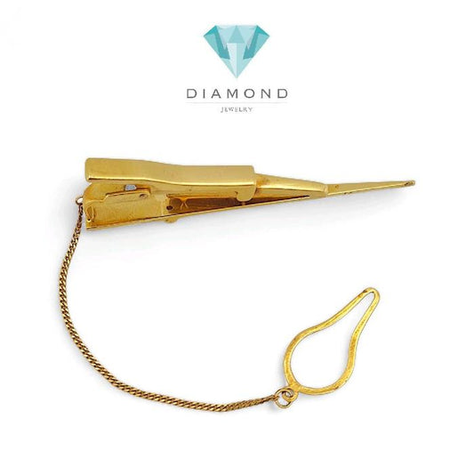 Tie Bar Gold 18K / Jepitan Dasi Emas 18K / Diamond Jewelry 48JDGT198WP-HT
