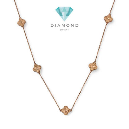 Sweet alhambra clover Long 16Clover 18K / Diamond Jewelry