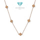 Sweet alhambra clover Long 16Clover 18K / Diamond Jewelry