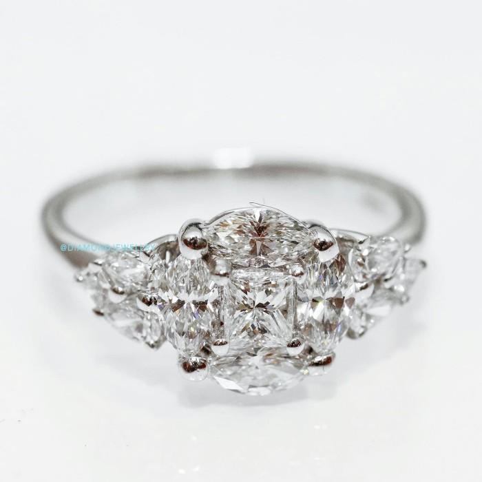 Diamond ring - Cincin Berlian - 01030503