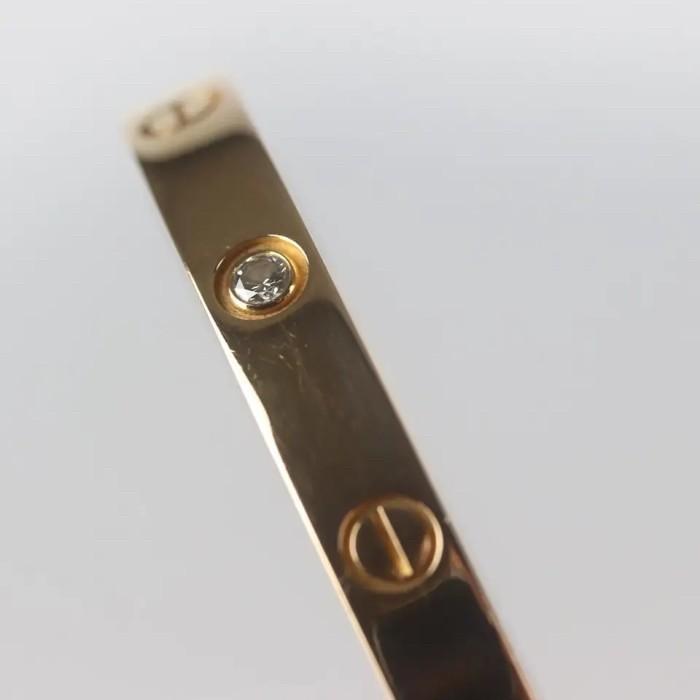 Love Diamond 4 Bracelet 18K-Diamond jewelry-392GBD27000RY-HT
