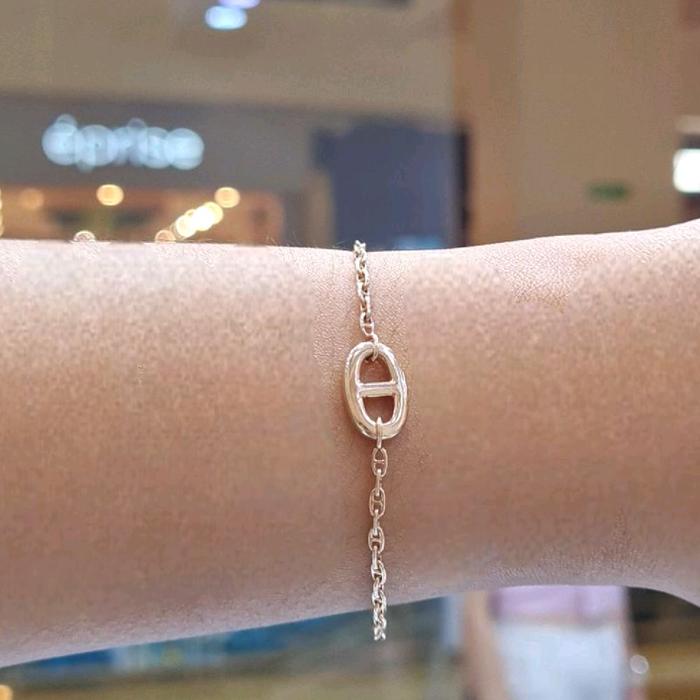 Farandole Round H Bracelet 18K / Diamond Jewelry