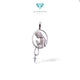 Virgin Mary diamond pendant 18K / Liontin Berlian Bunda Maria 18K / Diamond Jewelry / 5LB37500AB