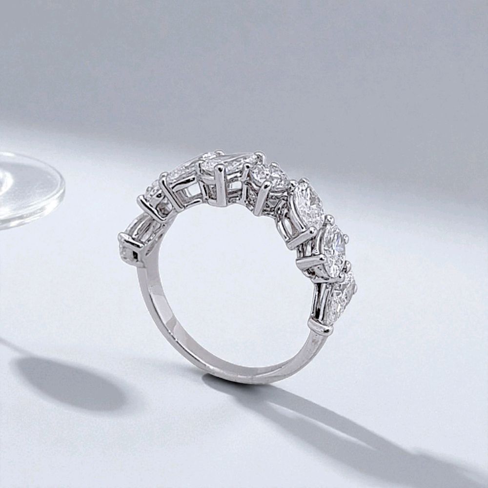 Fancyshape Diamond Ring 18K / Cincin Berlian Fancyshape 18K / Diamond Jewelry 372CB2900PRLS-HT
