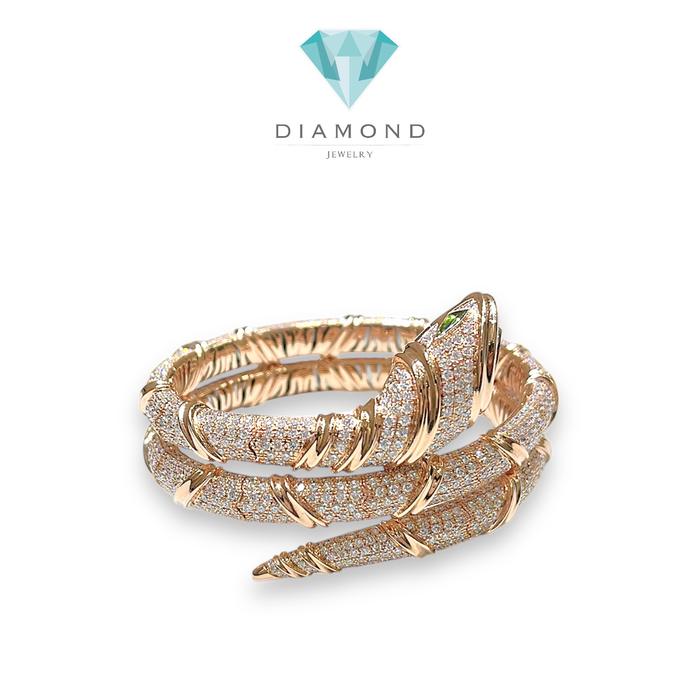 Python Serpenti Snake Full Diamond / Diamond Jewelry