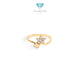 Gold Star Zirconia Kids Ring 16K / Cincin emas Bintang Zirconia 16K / Diamond Jewelry / 446CMS098LS