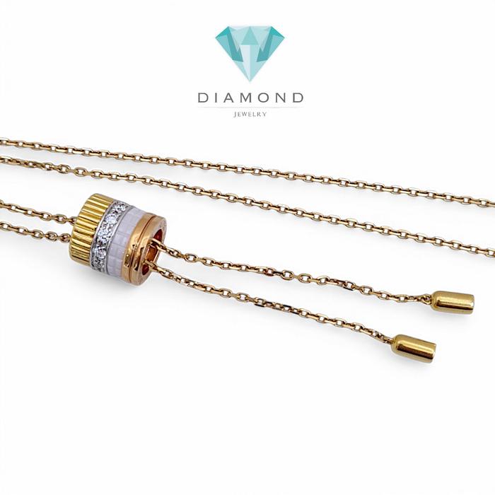 Quarte White Necklace 18K / Diamond Jewelry