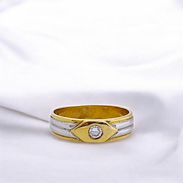 Gold Diamond Ring 18K / Diamond Jewelry