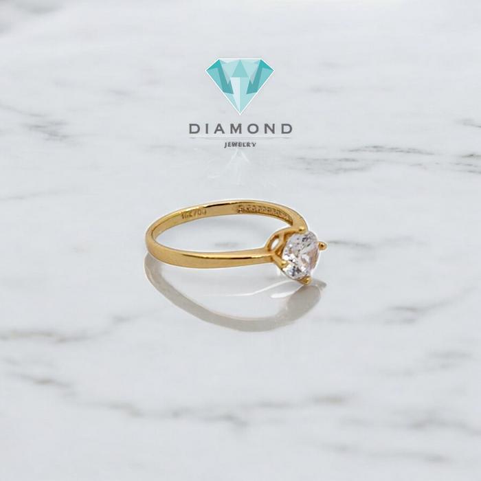 Cincin Mas Polos solitaire Mata-Diamond Jewelry
