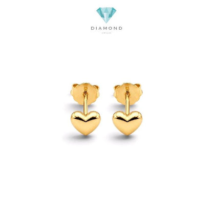 Love Gold Kids Earring 16K / Anting Emas Anak Love 16K / Diamond Jewelry / 437AMS048LS