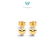 Love Gold Kids Earring 16K / Anting Emas Anak Love 16K / Diamond Jewelry / 437AMS048LS