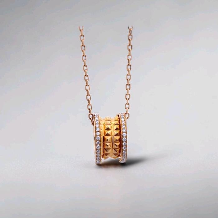 B.Zero1 Rock Diamond Necklace 18K / Diamond Jewelry / 160KBD19150OAB
