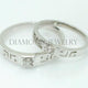 Cincin Kawin/Wedding Ring - Diamond Jewelry Two Tone 01020812/01020813