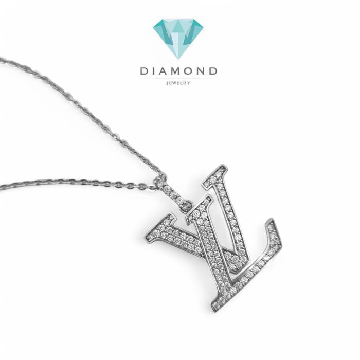 Liontin Mas Model L & V 18K-Diamond Jewelry