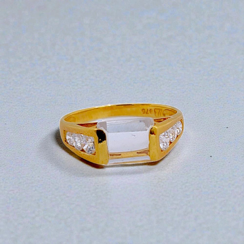 Emerald Gold Ring 23K / Cincin Emas Emerald 23K / 35CMSWP3