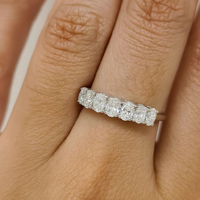 Listring Oval Diamond Ring 18K / Cincin Berlian Listring Oval 18K / Diamond Jewelry 363CB1300PGKLS-HT