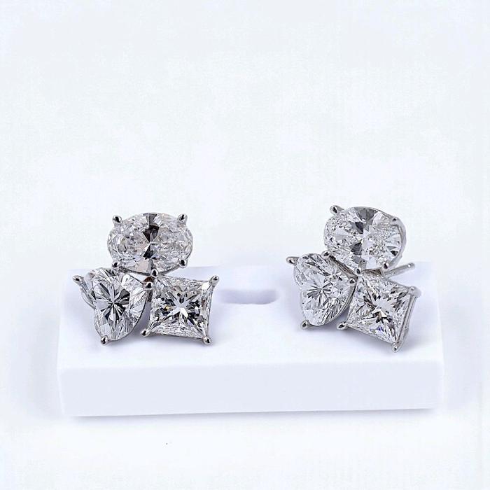 Toi Et Moi Diamond Earring 18K / Anting Berlian Toi Et Moi 18K / Diamond Jewelry 2ABL2250LS-(4500HT)