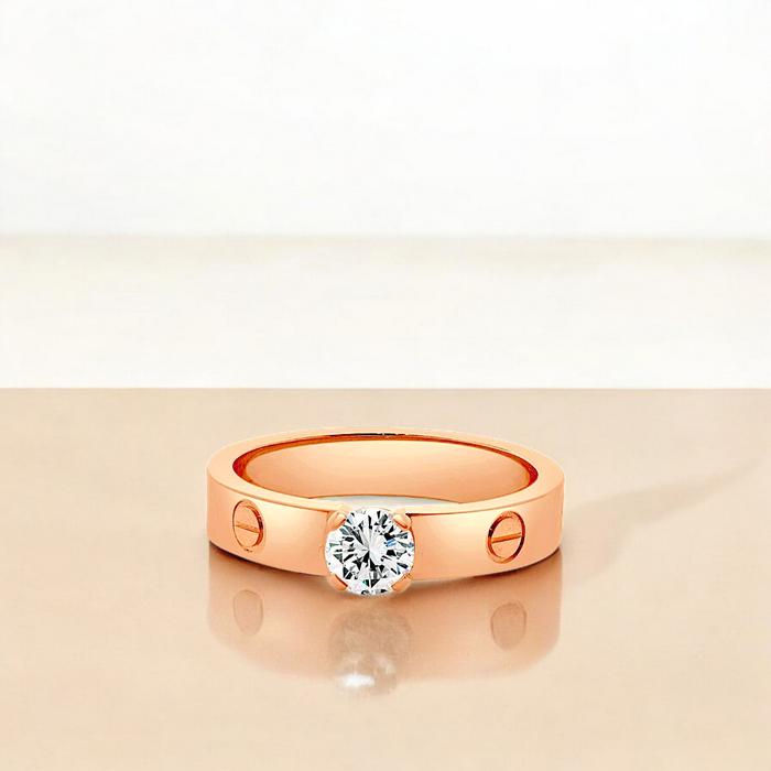 Rangka Love CRT Ring 18K / Diamond Jewelry