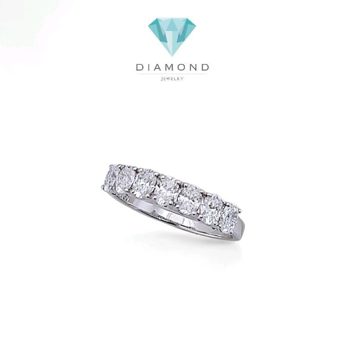Listring Oval Diamond Ring 18K / Cincin Berlian Listring Oval 18K / Diamond Jewelry 363CB1300PGKLS-HT