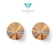 Gold Stud Earrinng / Diamond Jewelry 401AMS082LS