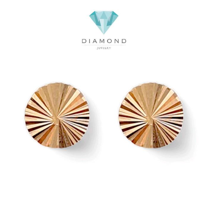 Gold Stud Earrinng / Diamond Jewelry 401AMS082LS