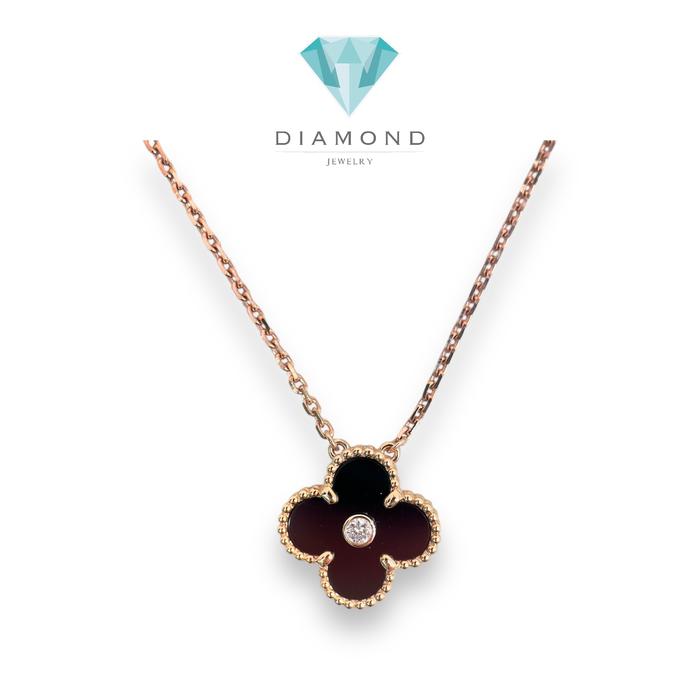Vintage Onyx Holiday With Diamond  18K/ Diamond Jewelry-365KBD6000RY-HT