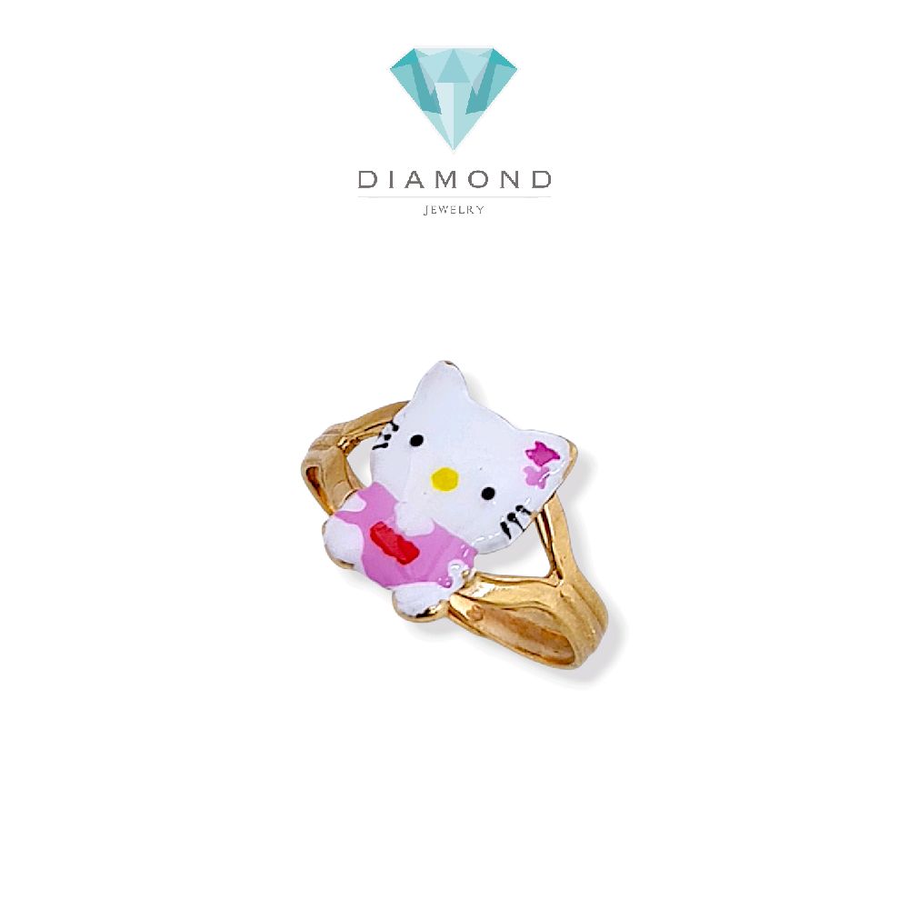 Hello Kitty Gold Ring 18K / Cincin Emas Hello Kitty 18K / 116CMSWP1