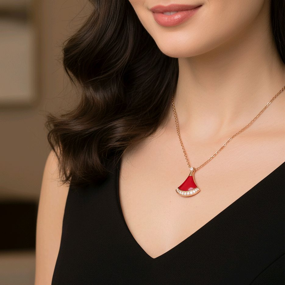 Diva Diamond Necklace 18K / Kalung Berlian Diva 18 / Diamond Jewelry 127KBD73000AB -HT
