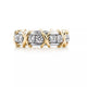 Vintage Diamond Ring cross x 18K Diamond Jewelry