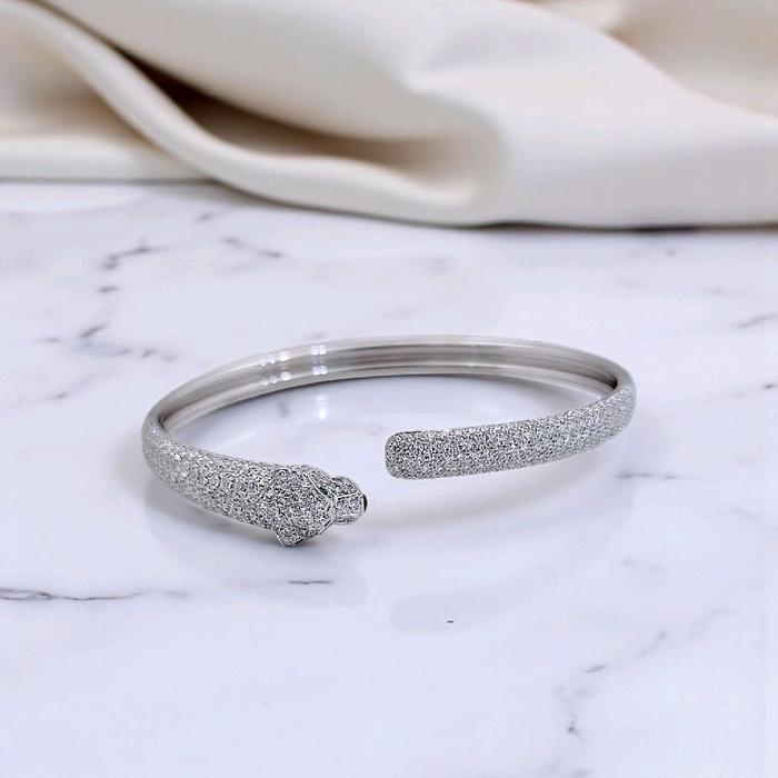 Panthere Diamond Bracelet 18K / Gelang Panthere Berlian 18K / Diamond Jewelry 132GBD387200AB-HT